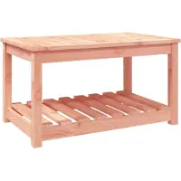 vidaXL Tuintafel 82,5x50,5x45 cm massief douglashout