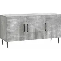 vidaXL TV Kast Betongrijs 99 x 34,5 x 50 cm Bewerkt hout