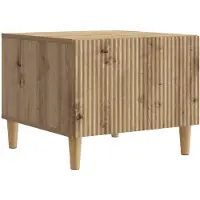 vidaXL Salontafel Artisan-Eik, 49 x 50 x 40 cm, houtvezel