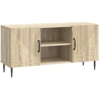 vidaXL TV Kast Sonoma Eiken 102 x 34,5 x 50 cm Bewerkt hout