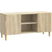vidaXL TV Kast 102 x 34,5 x 50 cm Sonoma Eiken Bewerkt hout
