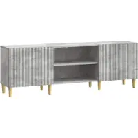 vidaXL TV Kast Betongrijs 150 x 31 x 50 cm Bewerkt hout