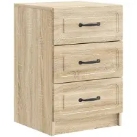 vidaXL Nachtkastje Sonoma Eiken 43 x 41 x 63,5 cm Bewerkt hout