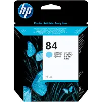 HP 84 (C5017A) inktcartridge licht cyaan (origineel)