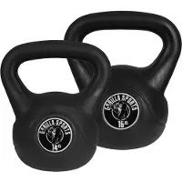 Gorilla Sports Voordeelset Kettlebells 14 en 16 kg Kunststof