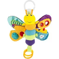 Lamaze Freddie De Vuurvlieg - Grijp- en bijtspeelgoed - Babyspeelgoed - Knuffel - Spelen en ontdekken