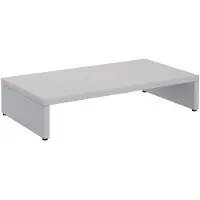 Idimex Monitorstandaard MONITOR 50 cm breed - Lichtgrijs