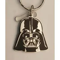 Plastico Sleutelhanger Star Wars Darth vader - Star Wars keyring Darth Vader - LICENSED Stars Wars sleutelhangers - Darth Vader ring voor sleutels