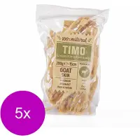Timo Geitenhuid - Hondensnacks - 5 x Geit 15 cm 200 g