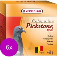 Colombine Piksteen Rood - Duivensupplement - 6 x 650 g