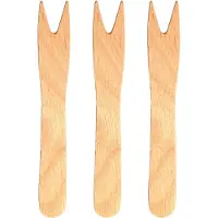 Take dis Houten frietvorkjes Display doos 2000 stuks (patat vorkjes)