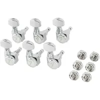 Fender 0990818105 Locking tuners all short - chroom