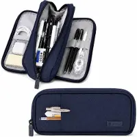 BOTC Etui - Pennenzak voor jongens en meisjes - etuis voor school – pennenzak - schoolspullen - Blauw