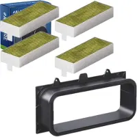 Alapure CleanAir Koolstoffilterset voor Siemens 17007113 / HZ9VRUD0