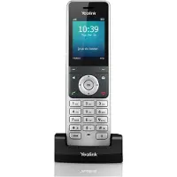 Yealink W56H, zwart, LCD-scherm, 6,1 cm (2,4 inch), 240 x 320 pixels, 30 uur (standby), 400 uur (gebruik)