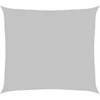 vidaXL Zonnezeil 3x2,5 m 100% polyester oxford lichtgrijs