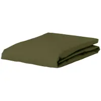 Essenza Topper Hoeslaken Minte Moss (Satijn)-180 x 210 cm