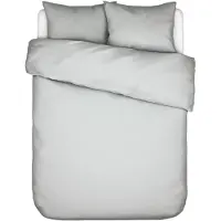 Essenza Dekbedovertrek Minte Grey Satijn-240 x 200 / 220 cm | Lits-Jumeaux