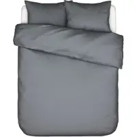Essenza Dekbedovertrek Minte Global Grey Satijn-200 x 200 / 220 cm | 2-Persoons