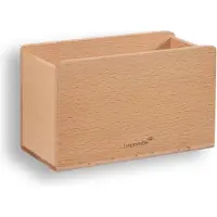 Legamaster Whiteboard-accessoirehouder WOODEN, magnetisch, belastbaar tot 400 g, B 150 x D 71 x H 90 mm, beukenhout, gelakt