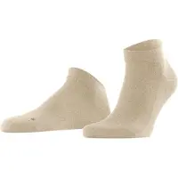 Falke Sneaker sokken zand, Effen