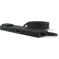 Compulocks HUB01, USB 2.0 Type-C, HDMI, RJ-45, USB 3.2 Gen 1 (3.1 Gen 1) Type-A, USB 3.2 Gen 1 (3.1 Gen 1) Type-C, zwart, 1 meter, China