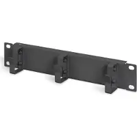 Digitus DN-10-ORG-1U-B 10 inch Kabelgeleiding voor patchkast Geschikt voor kastdiepte: vanaf 300 mm Zwart (RAL 9005)