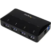 StarTech.com ST53004U1C - 4-Port USB 3.0 Hub plus Dedicated Char