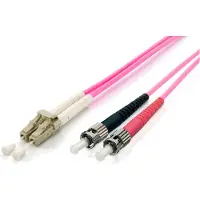 Equip 255541 Glasvezel kabel 1 meter LC ST OM4 Violet