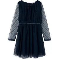 Name It Kids Jurk 'NKFVabos' smoky blue / nachtblauw