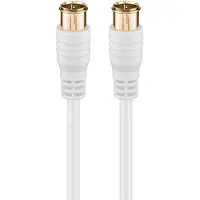 Goobay F-Quick SAT Antenna Cable (80 dB), Double Shielded 5 m