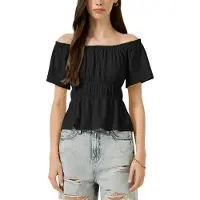 s.Oliver -qs T-shirts Black Maat: XL | Tops Outlet | Dames | Zwart