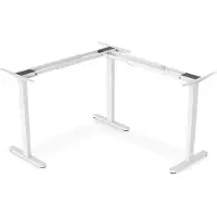 Digitus DA-90453 frame voor stabureau Electrisch 3 poot/poten Wit
