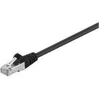 Goobay CAT 5e Patch Cable, F/UTP, black 20 m