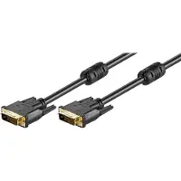 Pro 1,8 m DVI-D FullHD kabel Dual Link, zwart