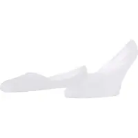 Falke Step Medium Cut Box onzichtbar eenkleurig katoen footies heren wit - maat 41-42