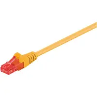 Goobay CAT 6 Patch Cable, U/UTP, yellow 15 m