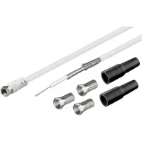 Pro coaxkabel installatieset voor satellietschotel | 30 meter
