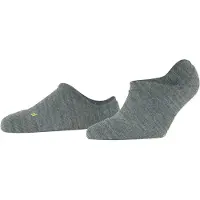 Falke Keep Warm anatomische pluche zool Merino Wol Dames Kousenvoetjes blauw - Maat 37-38