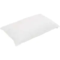 vidaXL Dekbed met kussen 2 st Wit Microvezel