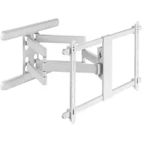 InLine Premium aluminium muurbeugel, voor flatscreen-tv (37-80"), wit