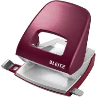 Leitz perforator Style 5006, granaatrood