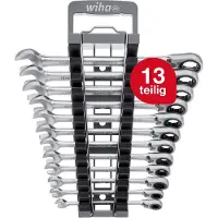 Wiha 44661 Ring-steeksleutelset 12-delig Sleutelbreedte (metrisch) 8 - 19 mm