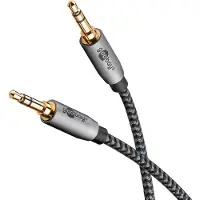 Goobay Plus audio-aansluitkabel 3,5 mm stereo, 5,0 m