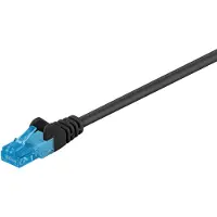 Goobay Netwerkkabel | Cat6a U/UTP | 30 meter (Zwart)