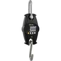 Pce Instruments -HS 300N -HS 300N Hangweegschaal Weegbereik (max.) 300 kg Resolutie 100 g werkt op batterijen Zwart