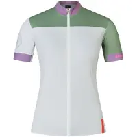 Endura FS260 Dames Jersey met korte mouwen Wit/Groen