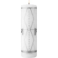 Georg Jensen kalenderkaars 2026 zilverdruk