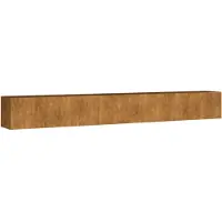 vidaXL Plantenbak verhoogd 360x40x40 cm cortenstaal