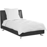 vidaXL Dekbed met kussen 2 st Wit Microvezel
